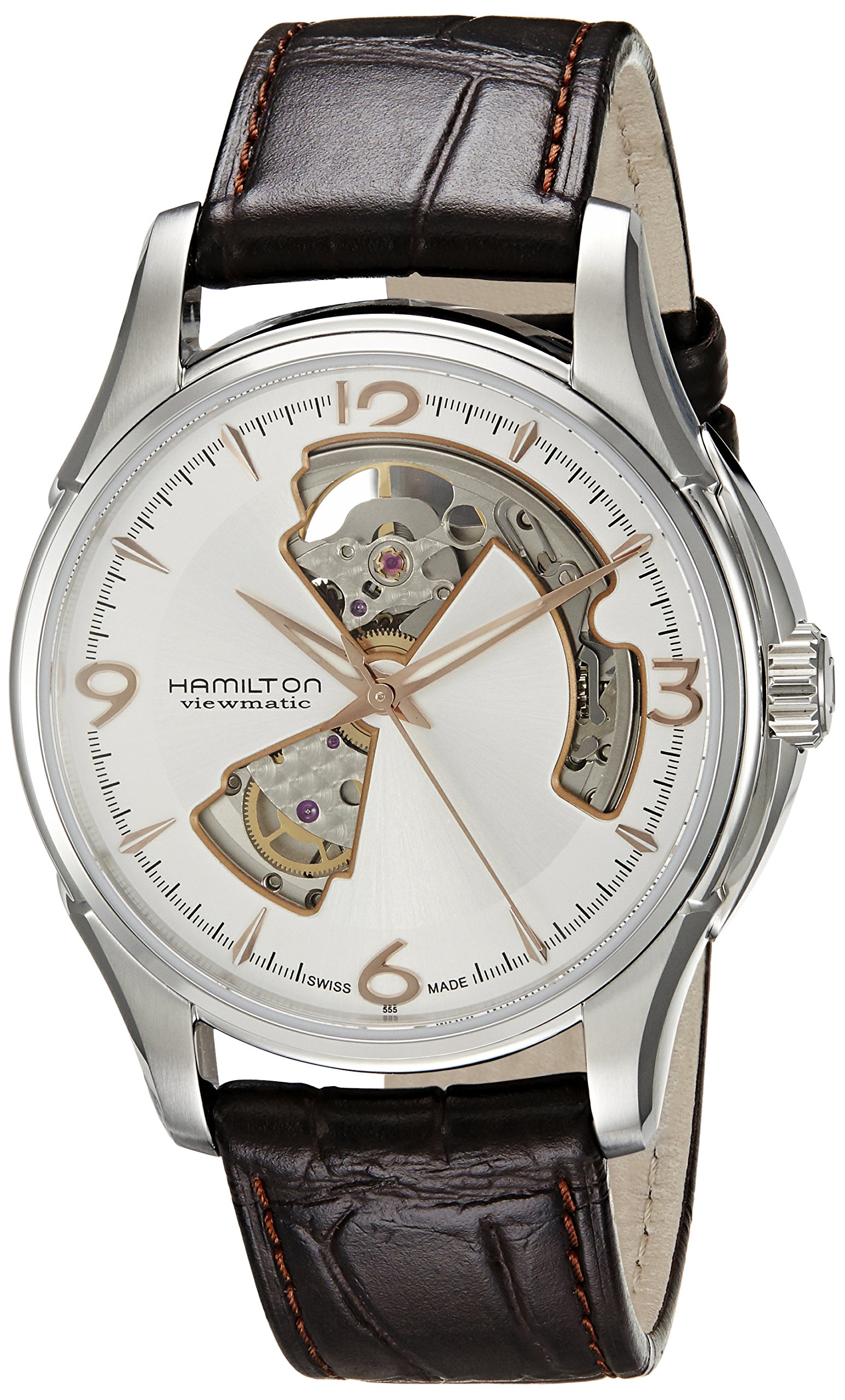 Hamilton ハミルトン メンズ 時計 腕時計 Mens Open Heart watch H32565555