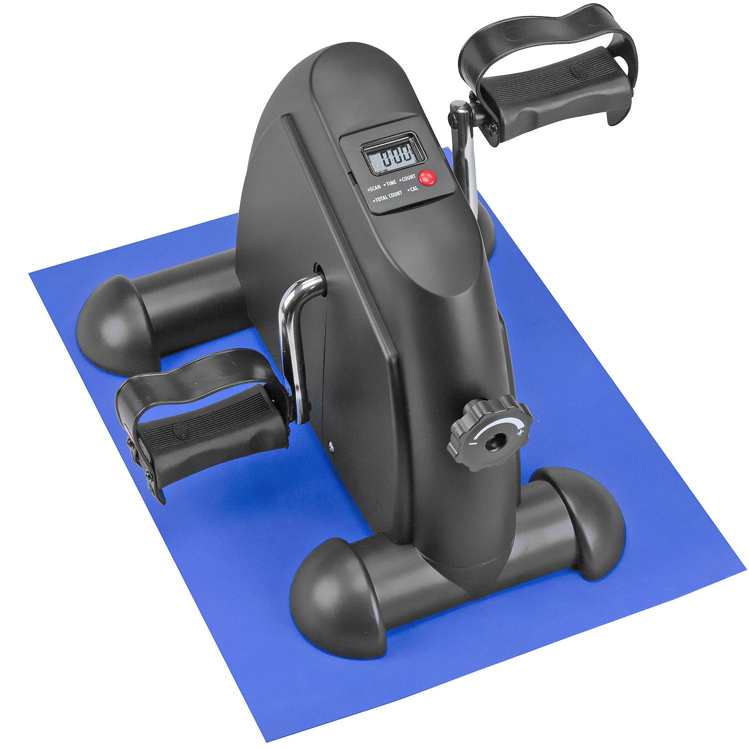 DMI Mini Exercise Bike Mini Fitness Cycle with Mat by MABIS DMI Healthcare