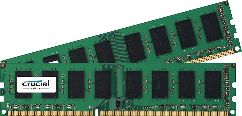 Crucial 2x 2GB DDR3 1600MHz 240-pin