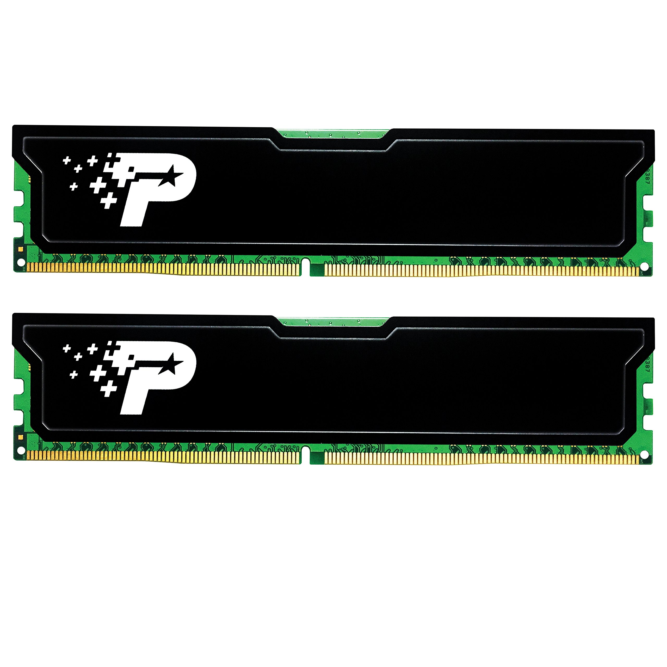 Patriot Memory DDR3 1600MHz PC4-12800 16GBキット 2 x 8GB デスクトップ用メモリ ヒートシンク付PSD316G1600