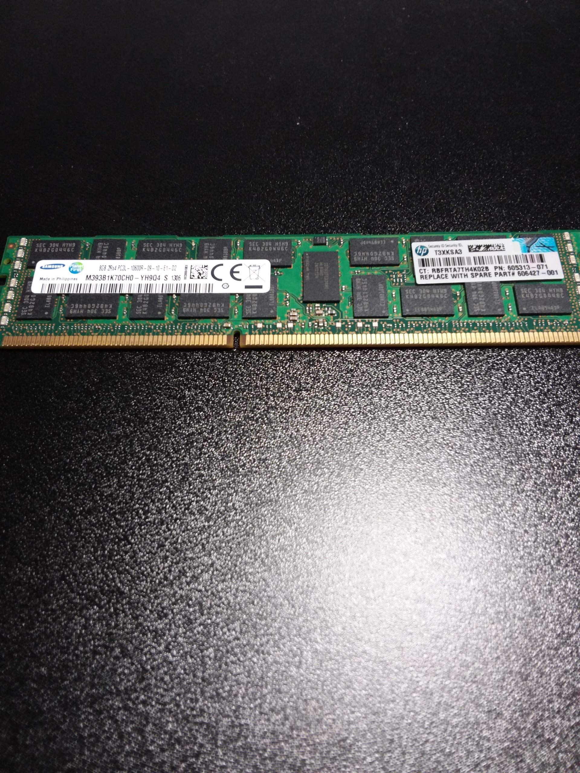 Samsung 8GB DDR3 SDRAM サーバーメモリーモジュール - 8 GB - DDR3 SDRAM - 1333 MHz DDR3-1333PC3-10600R - ECC - Re