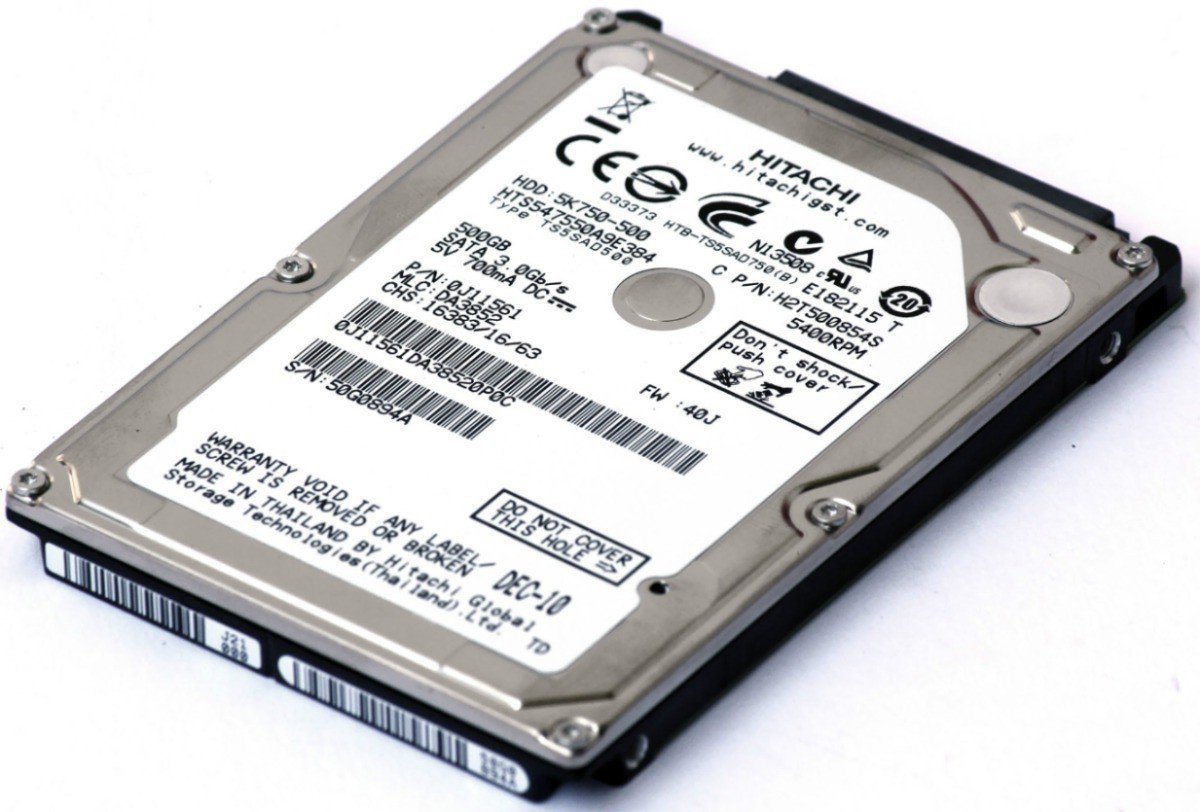 500GB 2.5 Sata Hard Drive Disk Hdd for Dell Inspiron 1120 1318 14 1420 1425 1427 1440 1470 1501 1505 1520 1521 1525 1526 154