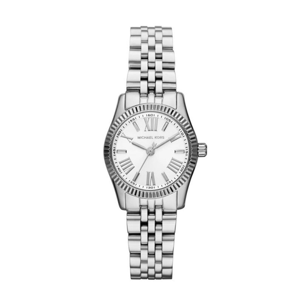 Michael Kors Womens Lexington MK3228 Silver Stainless-Steel Japanese Quartz Fashion Watch