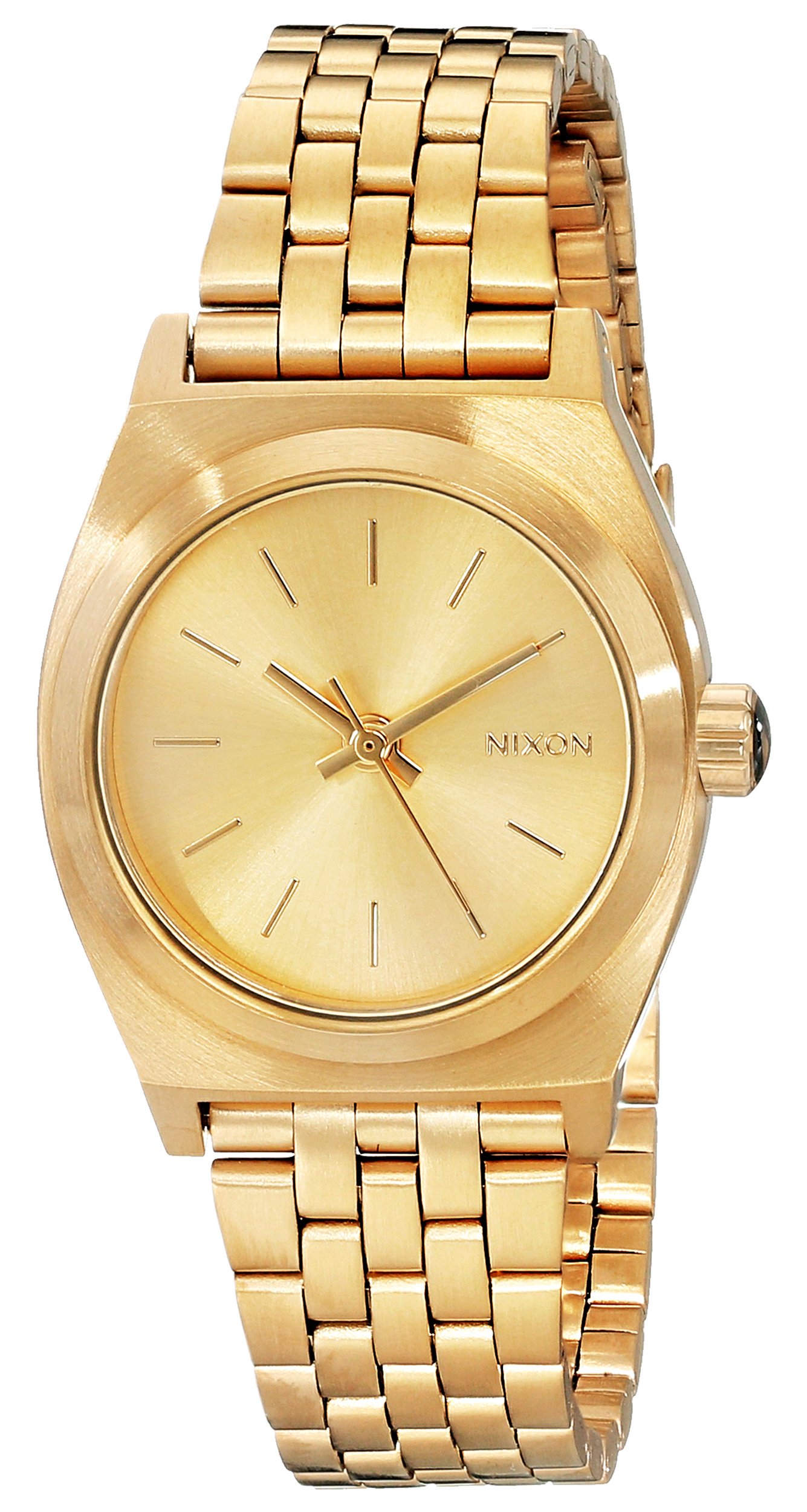 Nixon レディース腕時計 スモールタイムテラー ステンレススチール One Size ゴールドトーン