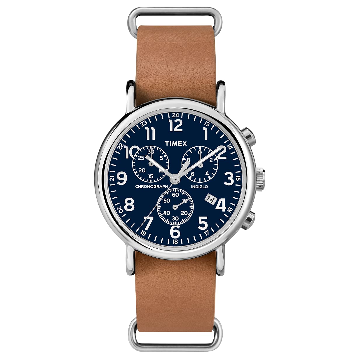 タイメックス 腕時計 ウィークエンダー クロノグラフ TW2P62300 削除 ブラウン