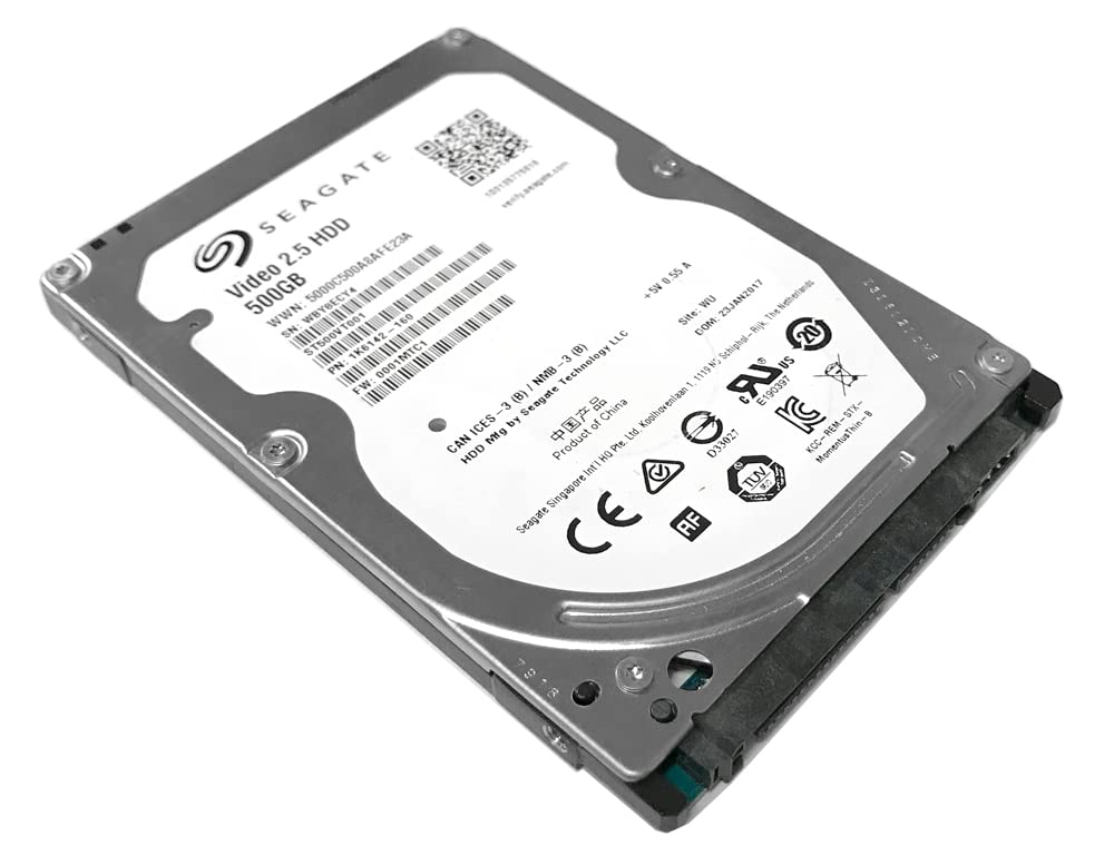 Seagate Video 2.5 HDD Hard Drive - Internal ST500VT000 by Seagate