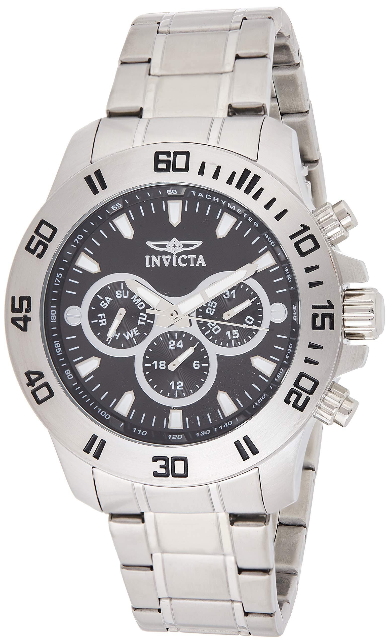 Invicta Mens Specialty Quartz Stainless Steel Watch 21481