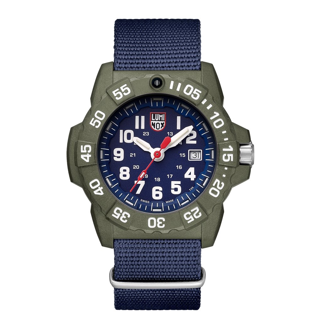 Luminox SEA カジュアル腕時計 メンズ スイスクォーツ ステンレススチール製 ナイロン カラー