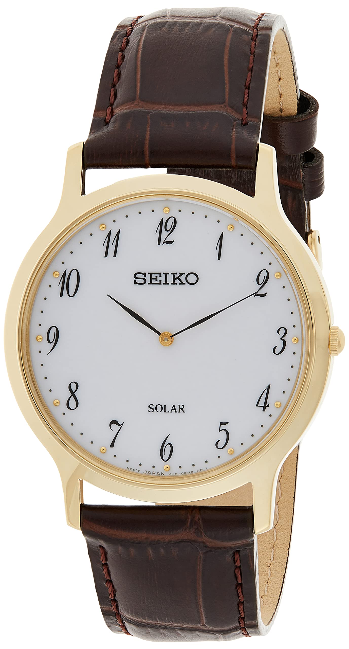 Seiko セイコー ソーラー SUP860P1 ホワイト メンズ アナログ カジュアル ソーラー 海外出荷 Seiko