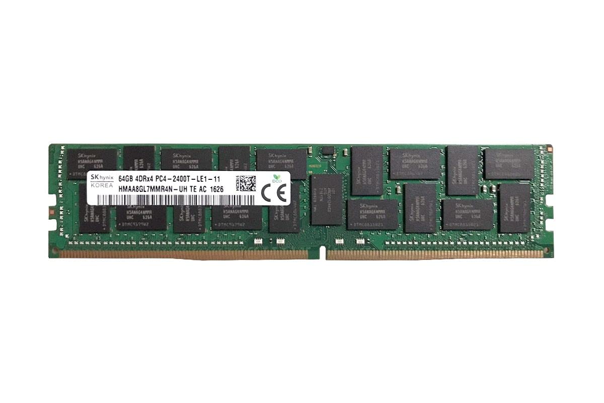 SK hynix 64GB4Gx4 DDR4 2400MHz ECCREG 負荷軽減CL 17 サーバーメモリモデル HMAA8GL7MMR4N-UH