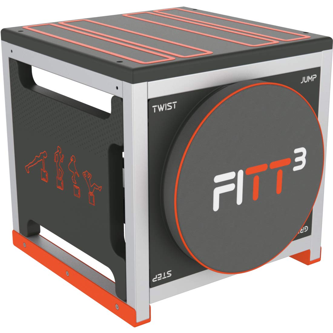 New Image Unisexs FITT Cube Total Body Workout High Intensity Interval Training Machine Accent Color Varies