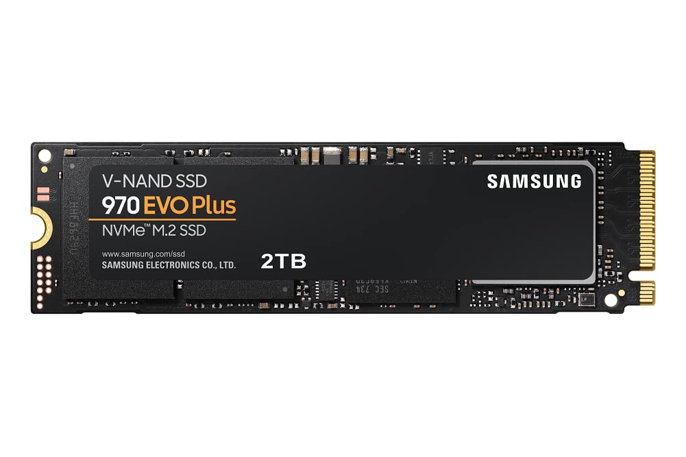 SAMSUNG 970 EVO Plus SSD 2TB - M.2 NVMe Interface Internal Solid State Drive with V-NAND Technology MZ-V7S2T0BAM