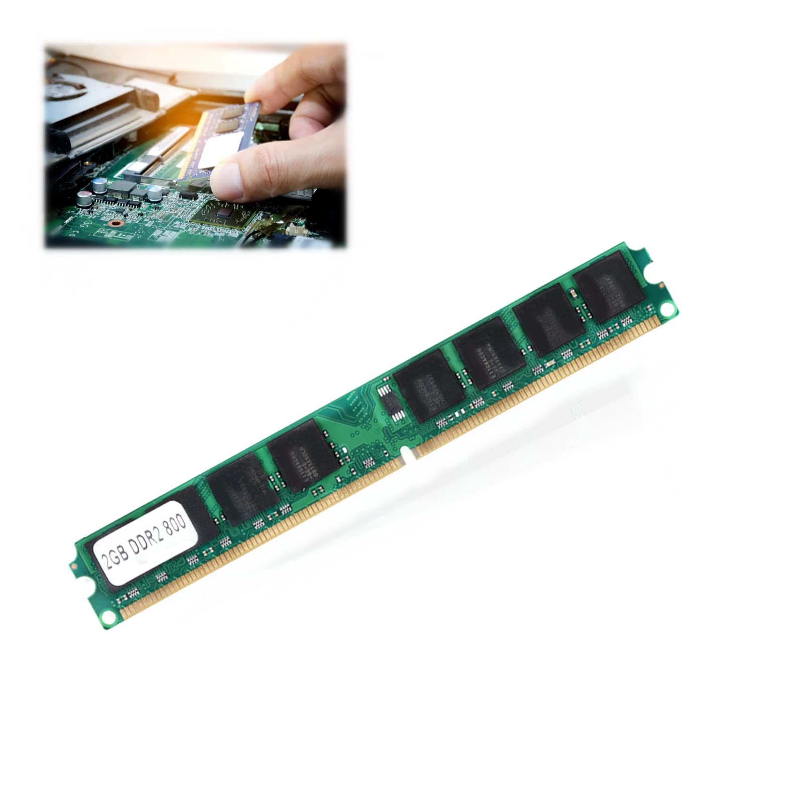DDR2 メモリー 2G 800MHz PC2-6400 PC メモリー Ram 240ピン モジュールボード IntelAMD対応