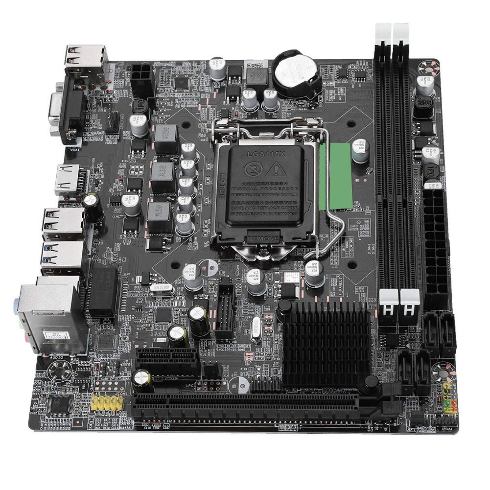 Tosuny Desktop Computer Motherboard LGA 1155 USB3.0 SATA Mainboard for Intel B75