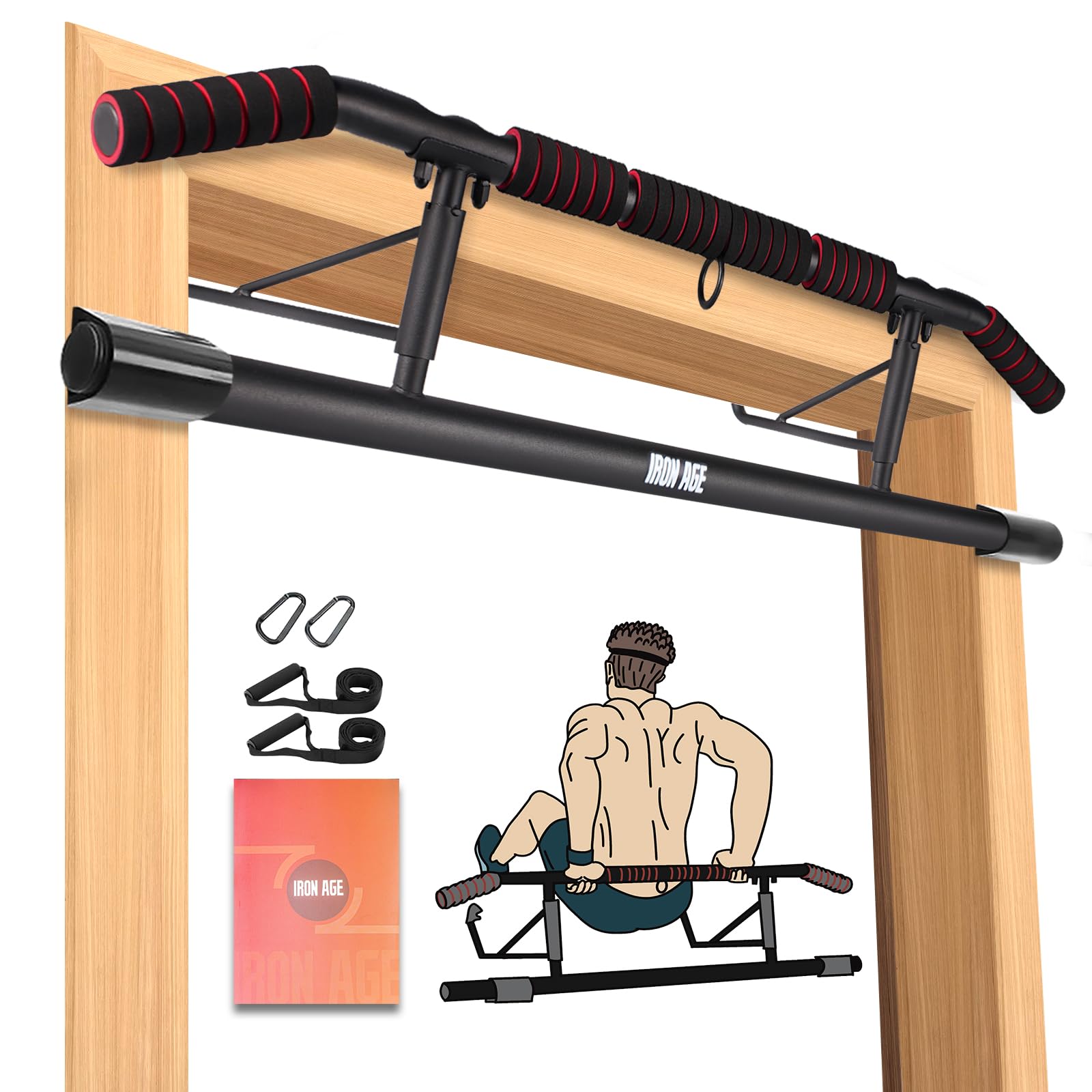 ぶら下がり健康器 マルチジム 懸垂マシン 耐荷重150kg 懸垂 器具 筋肉トレーニング 背筋 腹筋