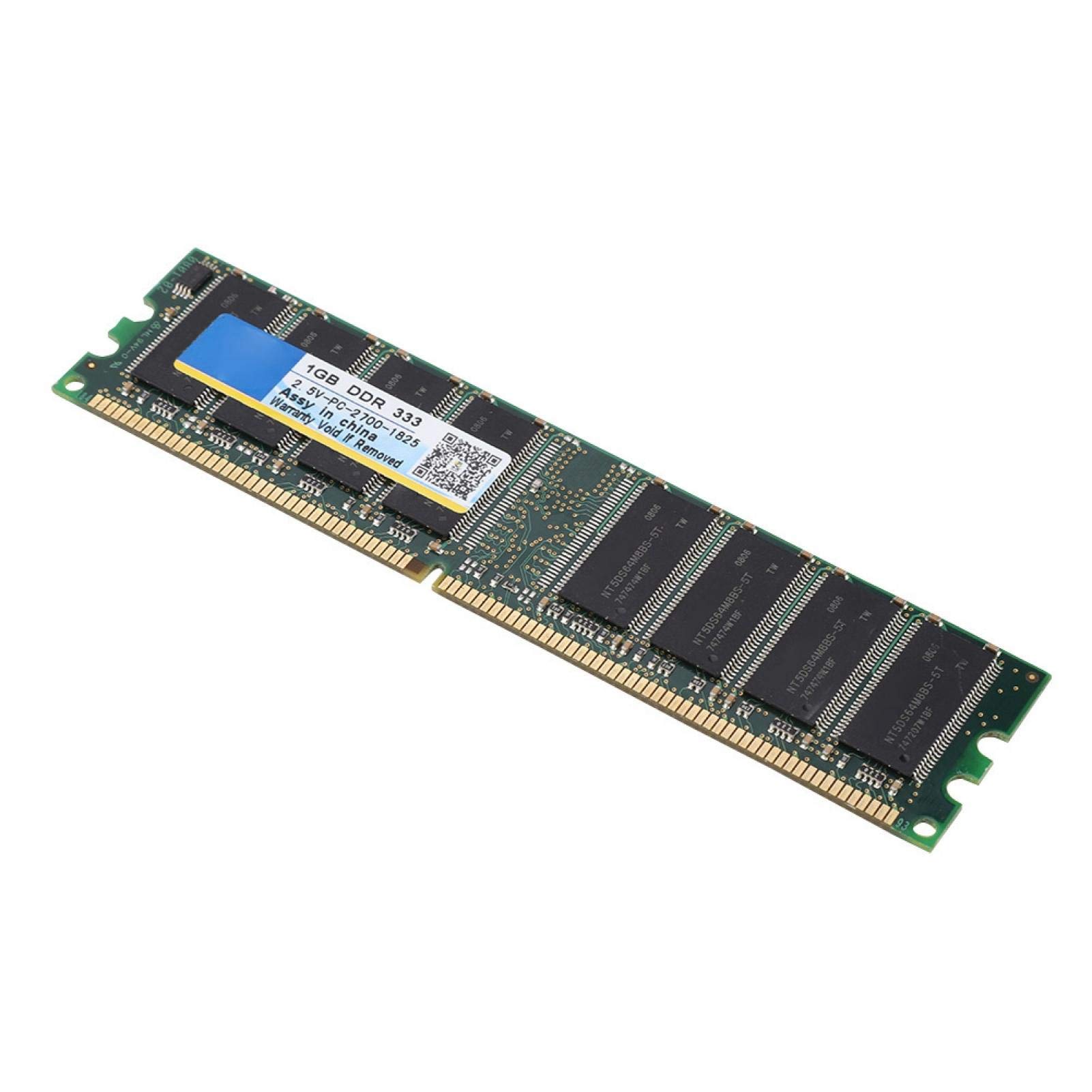ASHATA DDRメモリ PC-2700 デスクトップPC DDR 333MHz メモリ 高速 1GB RAM 184ピン メモリモジュール AMD