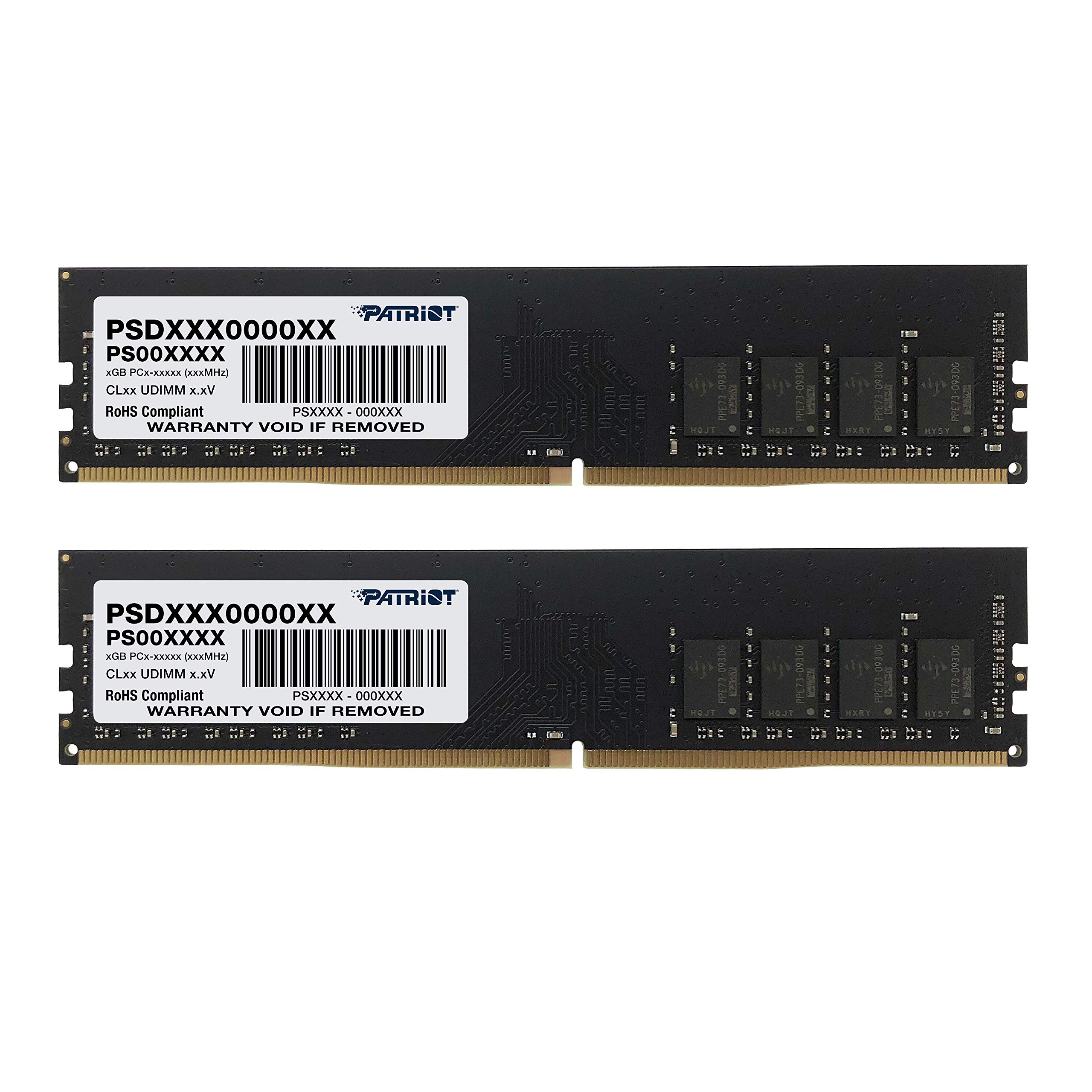 Patriot Memory DDR4 3200MHz PC4-25600 16GBキット 2 x 8GB デスクトップ用メモリ PSD416G3200K