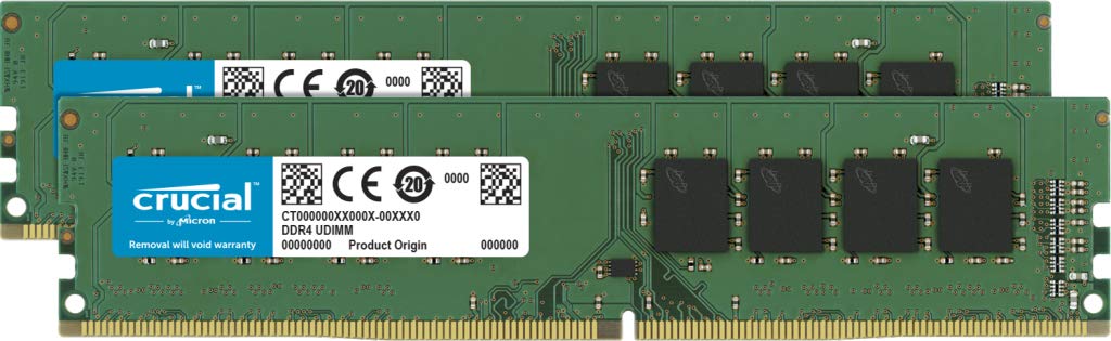 Crucial デスクトップ用増設メモリ 16GB8GBx2枚 DDR4 3200MTsPC4-25600 CL22 UDIMM 288pin CT2K8G4DFRA32A