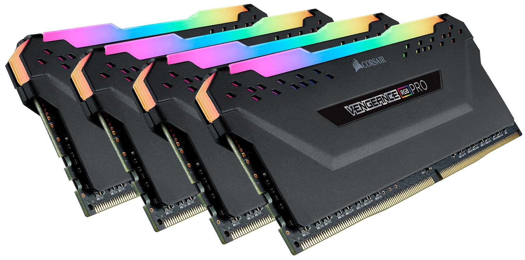 Corsair Vengeance RGB PRO RAM - 64 GB 4 x 16 GB - DDR4 3600 DIMM CL18