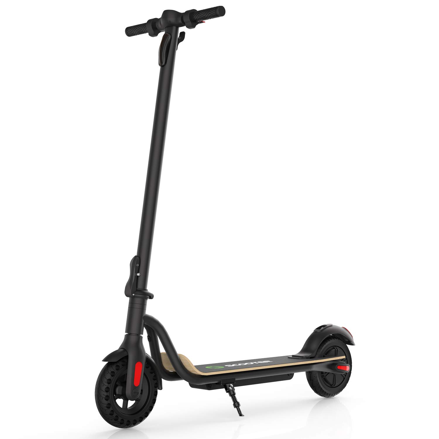 MEGAWHEELS Electric Scooter 3 Gears Max Speed 15.5 MPH Up to 17 Miles Rang 7.5 Ah Powerful Battery with 8 Tires Foldable