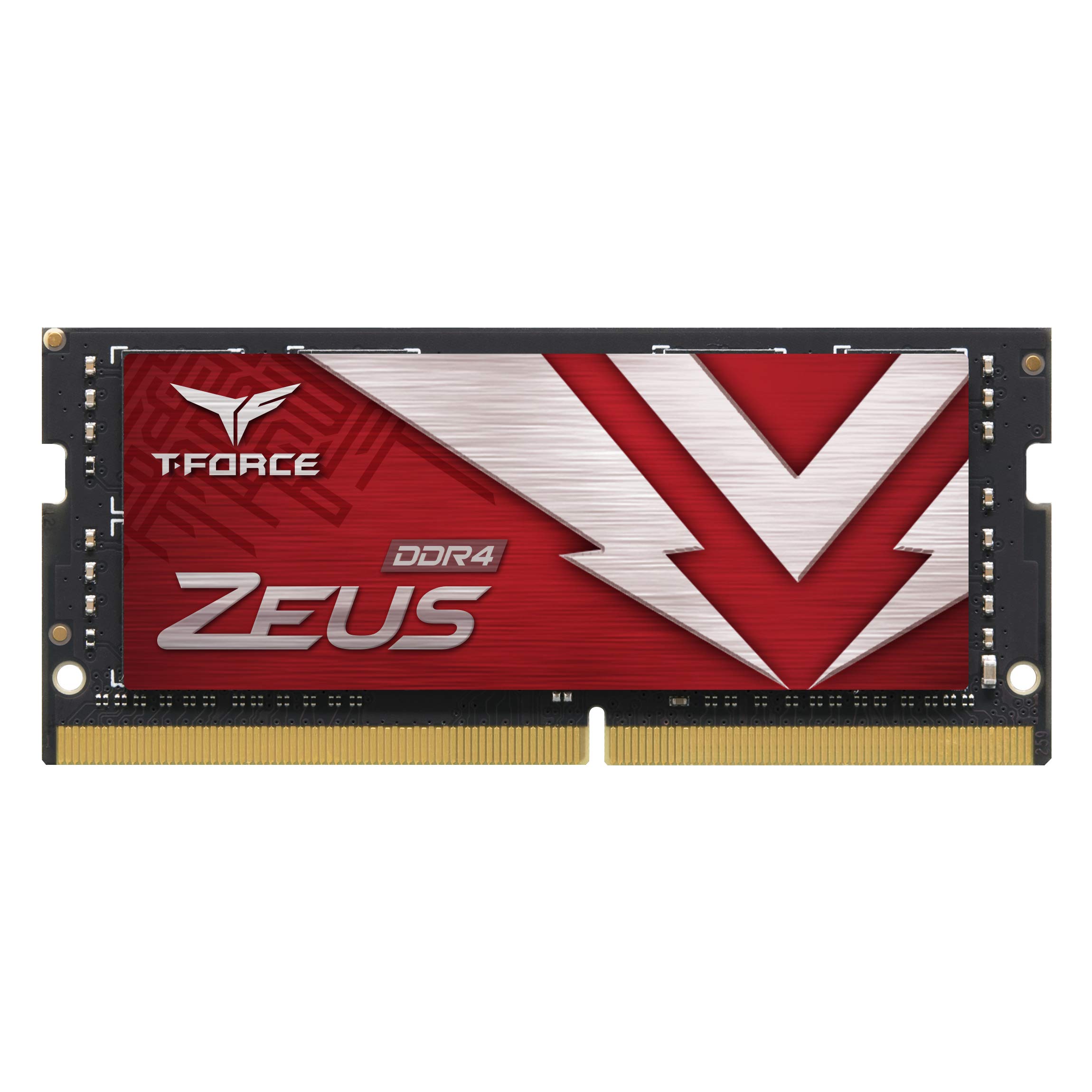 TEAMGROUP T-Force Zeus DDR4 SODIMM 32GB 3200MHz PC4-25600 260 Pin CL16 Laptop OC Memory Module Ram - TTZD432G3200HC16F-S01