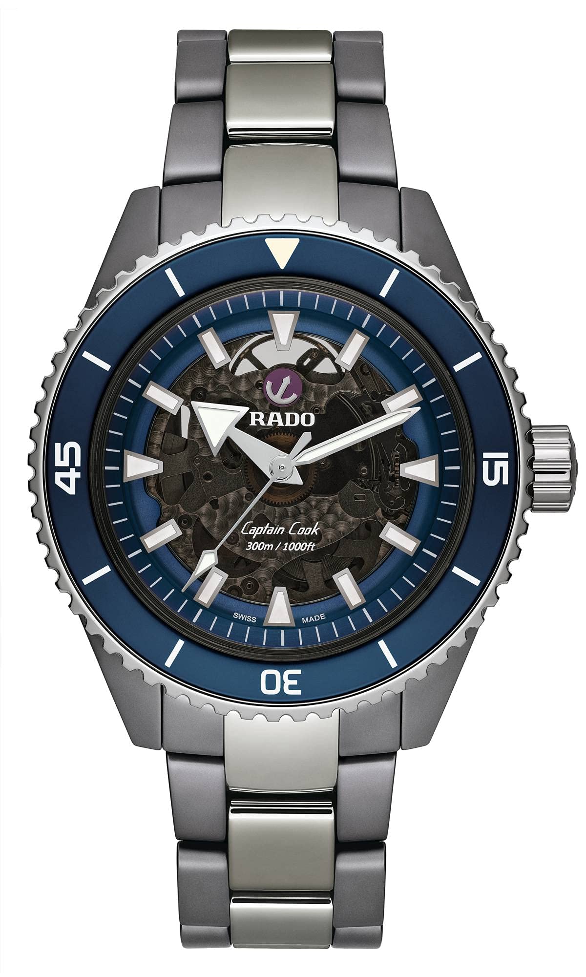 ラドー RADO 公式 腕時計 Captain Cook Plasma High-Tech Ceramicキャプテン クック プラズマハイテク