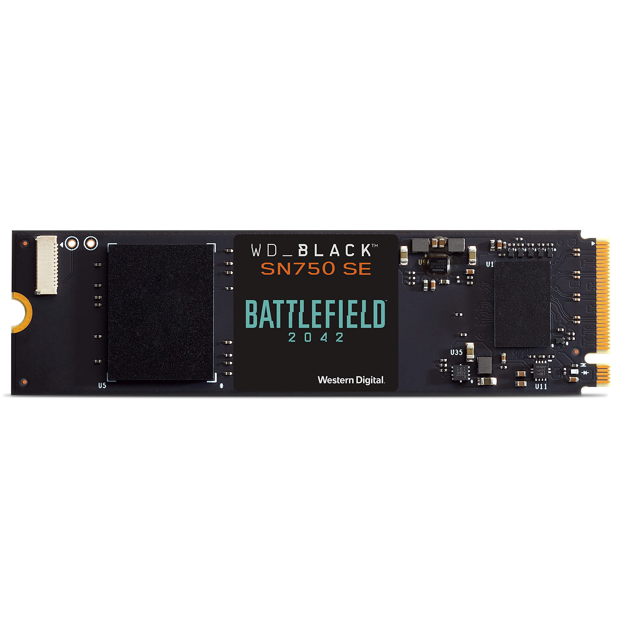 WDBLACK 500GB SN750 SE NVMe SSD with Battlefield 2042 Game Code Bundle - Gen4 PCle Internal Gaming SSD Solid State Drive M