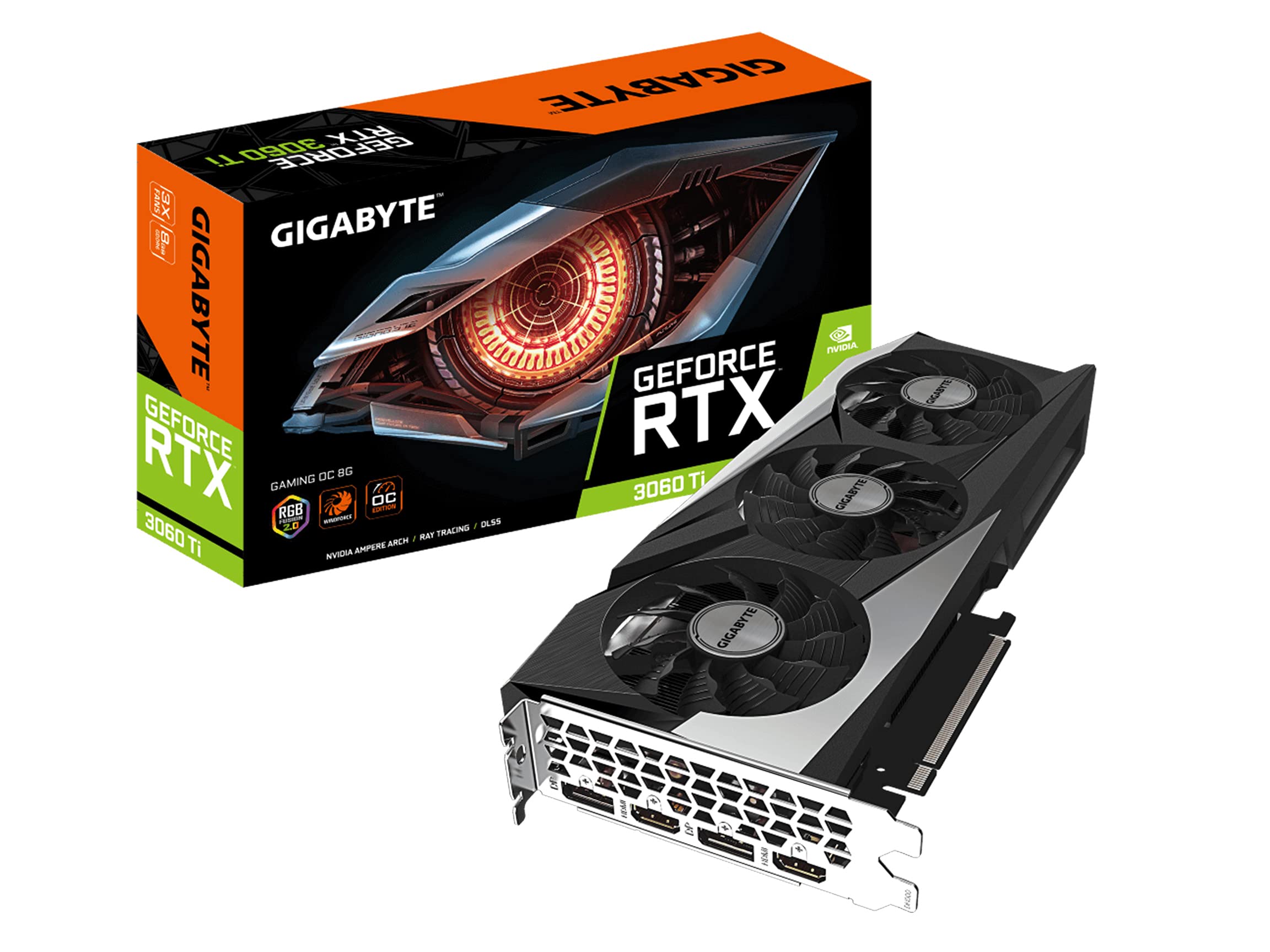 GIGABYTE ギガバイト GeForce RTX 3060 ゲーミング OC 8G REV2.0 グラフィックカード 3X WINDFORCE ファン