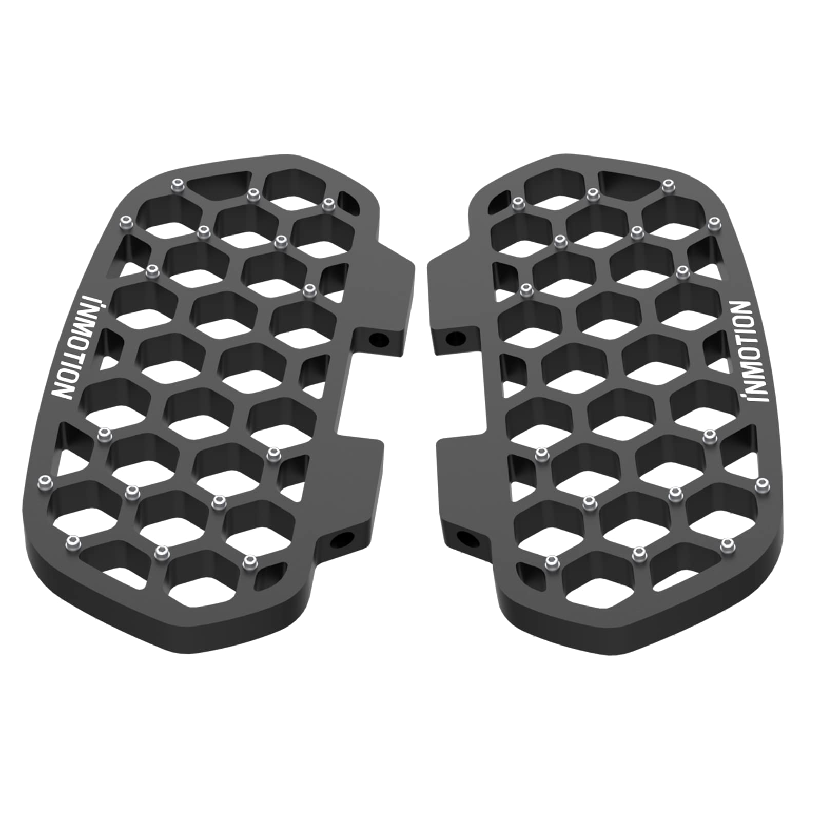 Inmotion V11 V12 Honeycomb Foot Pedals Electric Unicycles Accessories Spiked Non-Slip Off-Road Pedals with Magnet High-Densi