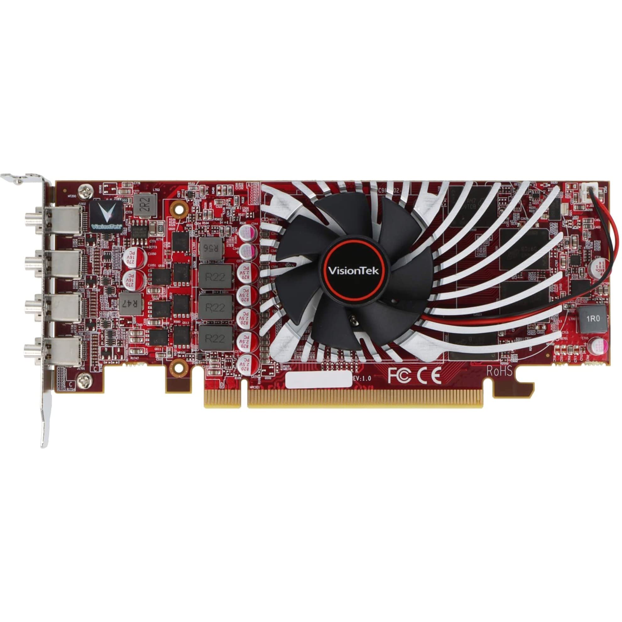 VisionTek AMD Radeon RX 550 グラフィックカード - 2GB GDDR5 - フルハイト