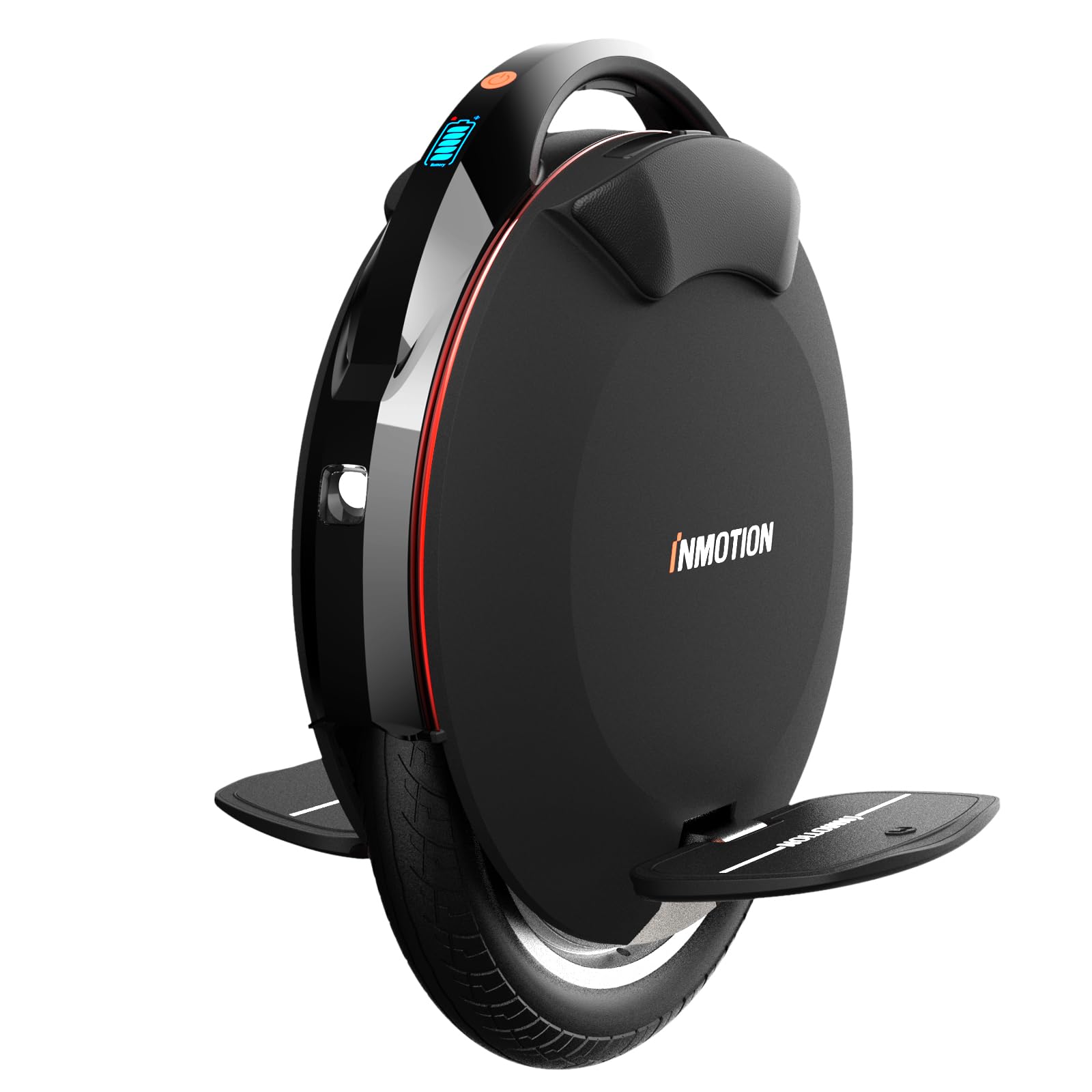 INMOTION V8S Electric Unicycle One Wheel Self Balancing Scooters for Adults16 Inch Smart Electric Monowheel with 22 MPH 30