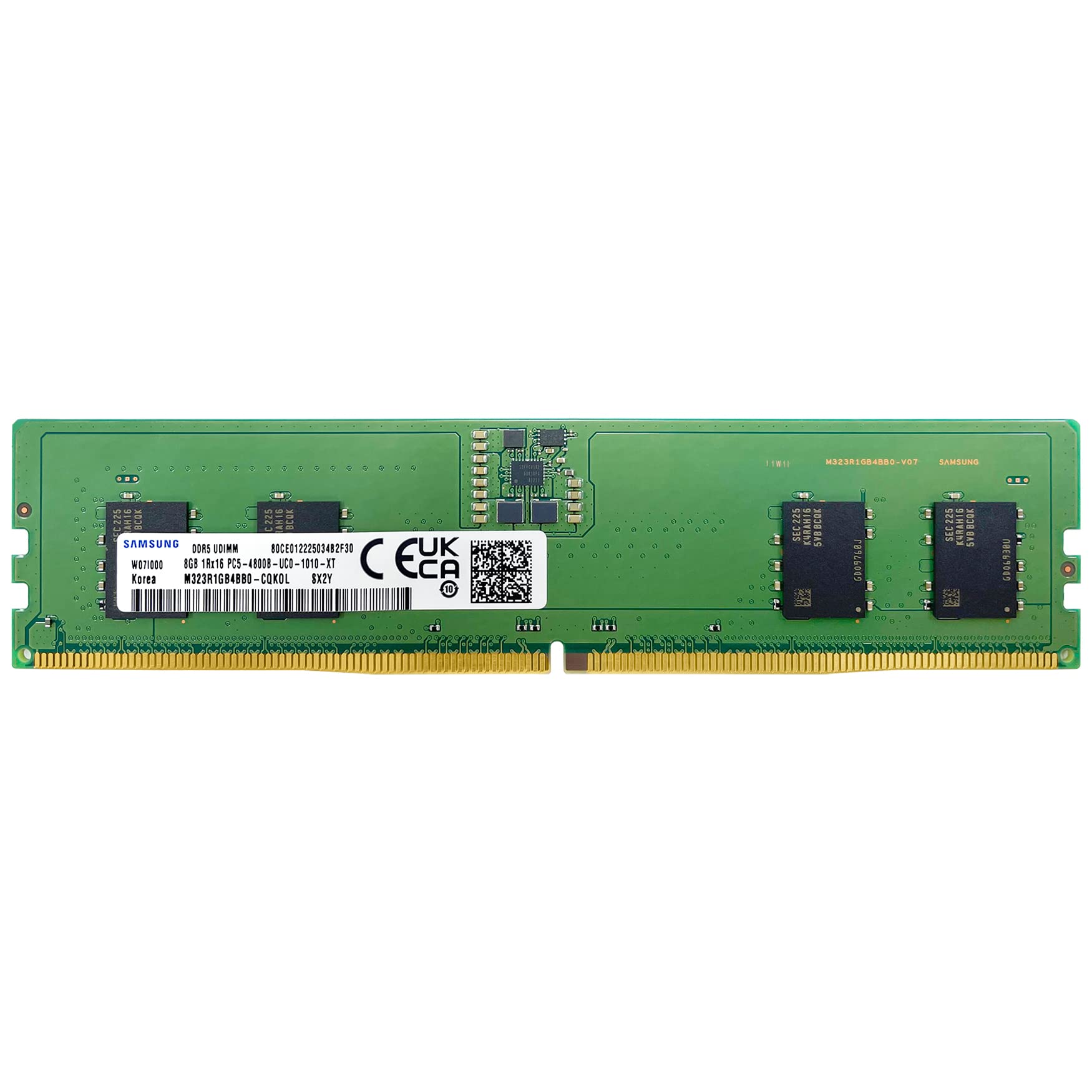 SAMSUNG ORIGINAL サムスン純正 PC5-38400 DDR5-4800 8GB デスクトップ用 メモリー 288pin Unbuffered DIMM M323R1G