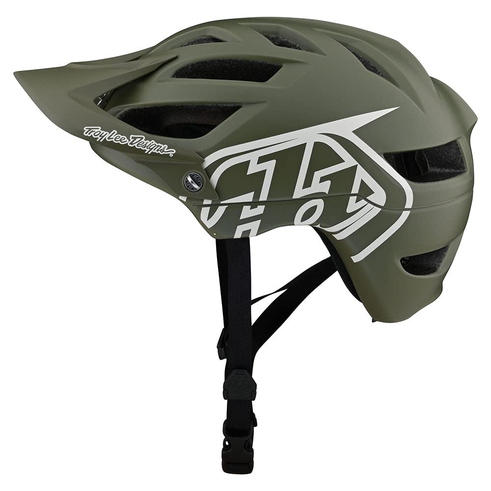 Troy Lee Designs A1 Half Face Mountain Bike Helmet -Ventilated Lightweight EPS Enduro BMX Gravel MTB Bicycle Cycling Accessor
