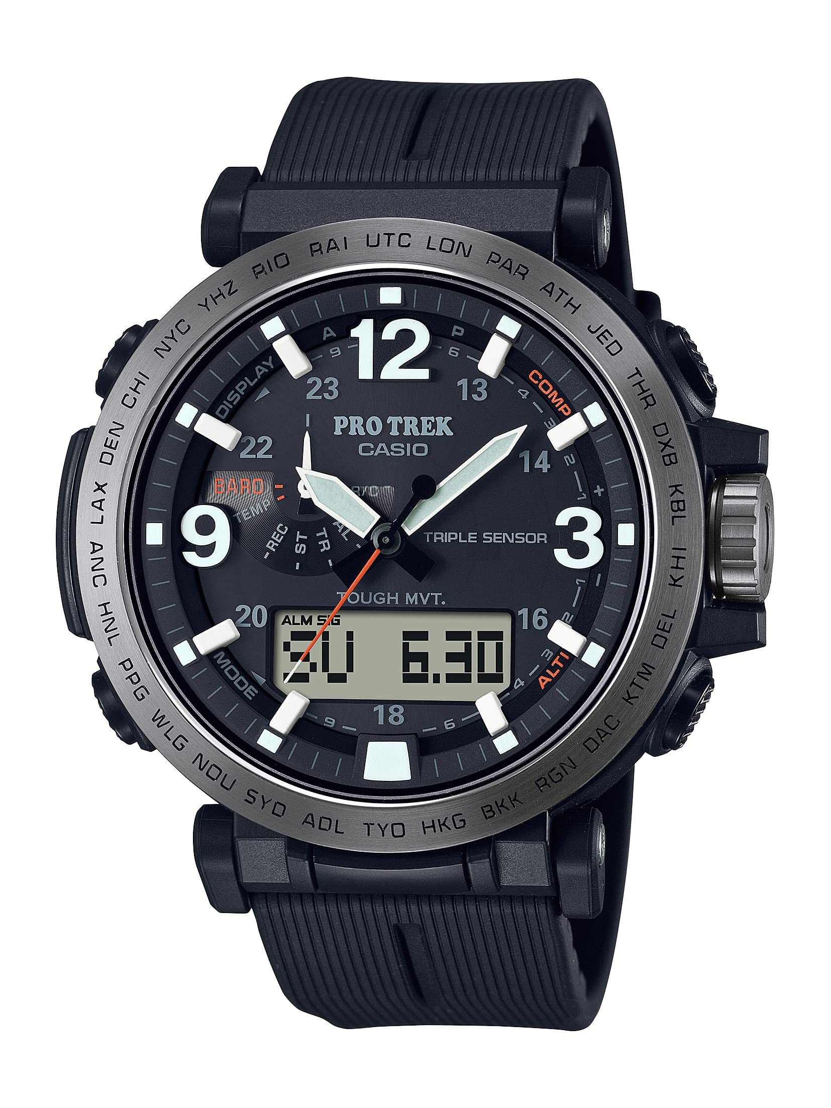 Casio Mens Pro Trek PRW-6611Y-1CR Tough Solar Watch