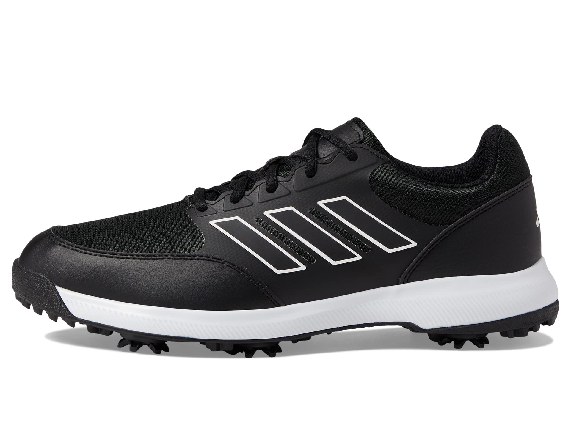 adidas Mens TECH Response 3.0 Golf Shoe core Blackcore BlackFTWR White 10.5 Wide