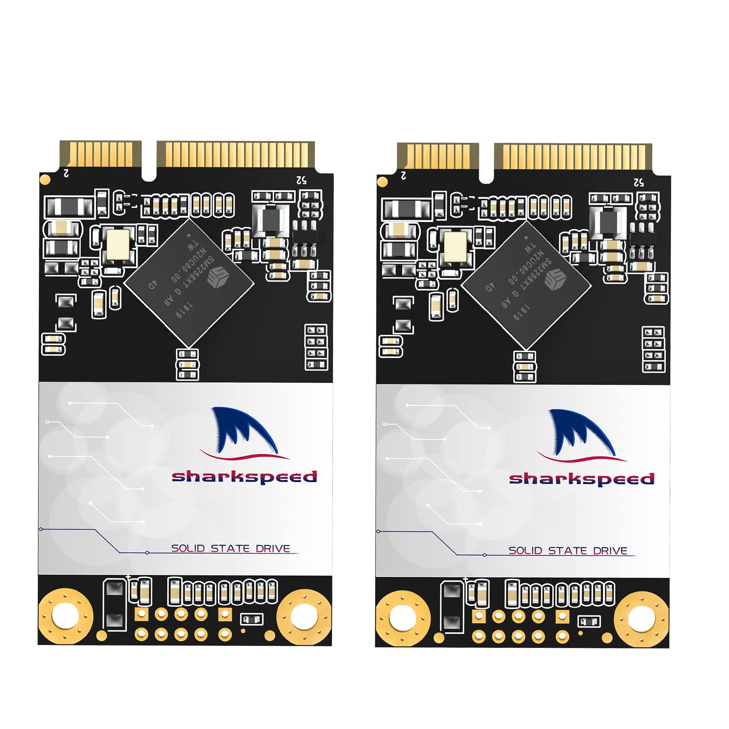 mSATA SSD 256GB SHARKSPEED Plus 内蔵型ミニSATAドライブ 3D NAND ソリッドステート PC ノートブック タブ