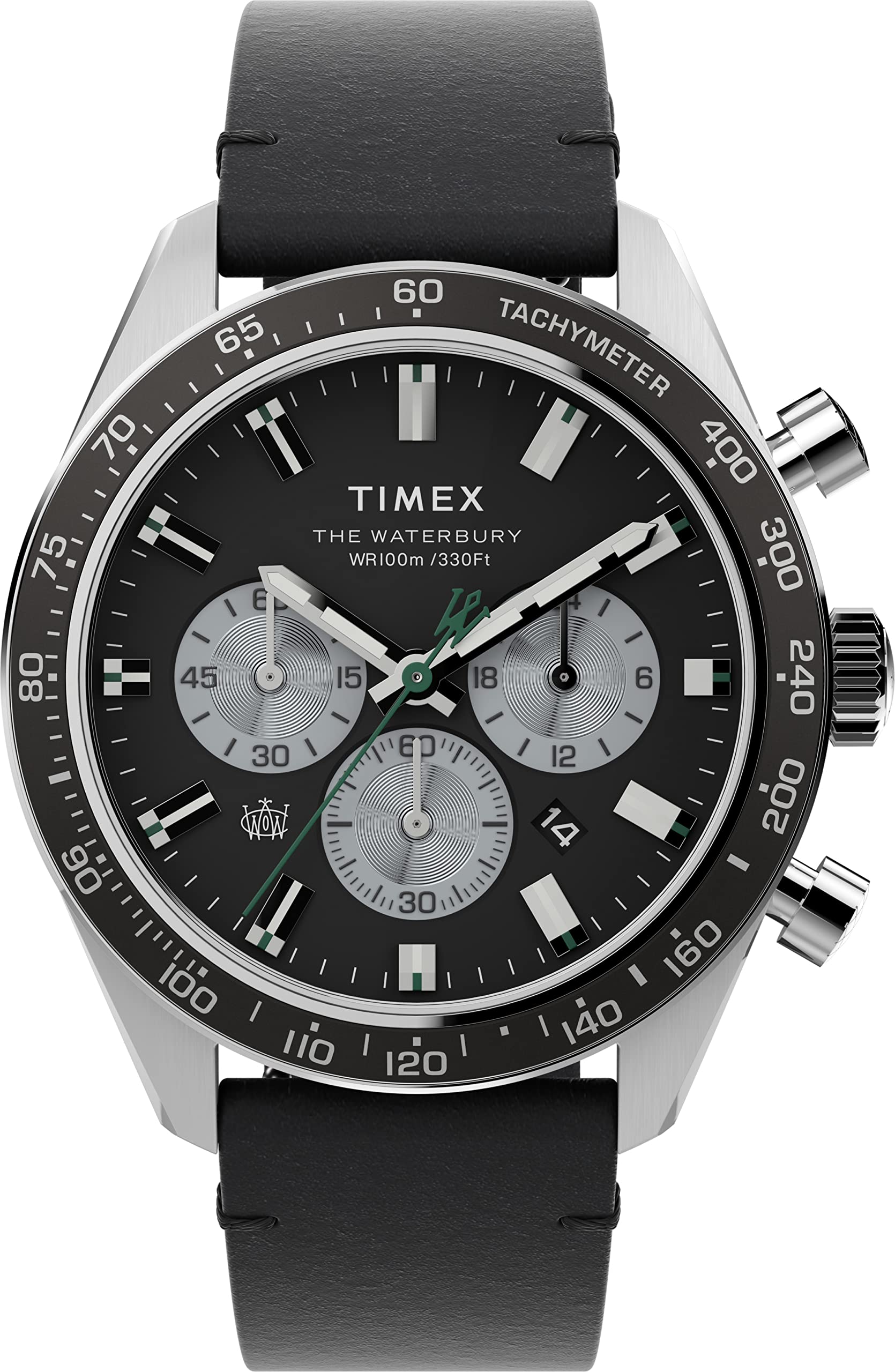 Timex 腕時計 TW2V42500VQ メンズ ブラック