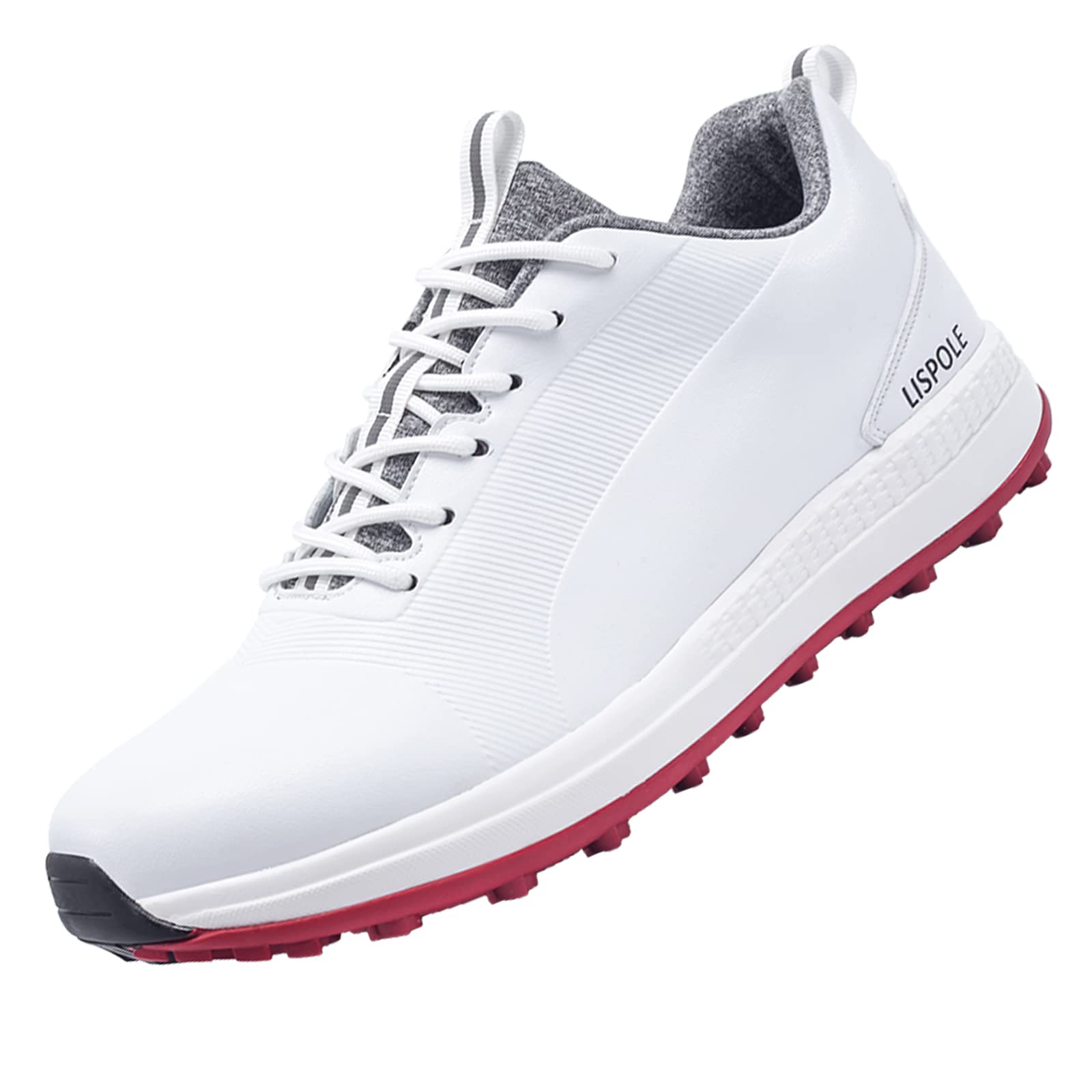 EHQZN Spikeless Golf Shoes Men Waterproof Golf Shoes Comfortable Breathable Golf Footwear Mens Golf Sneakers Golf Walking Sho