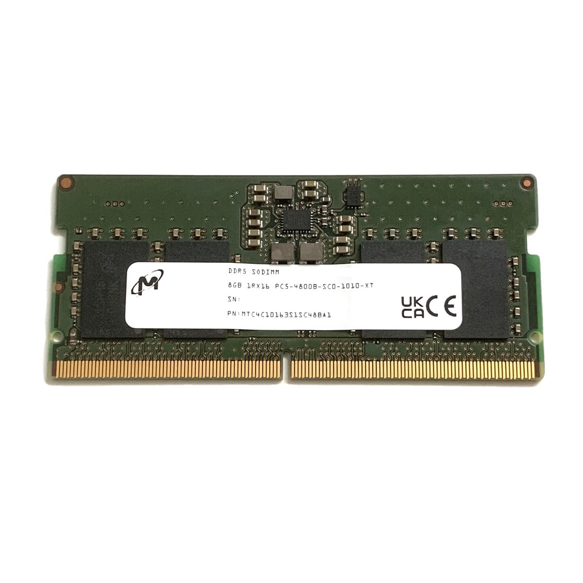 Micron SODIMM 8GB PC5 DDR5 4800 1Rx16 MTC4C10163S1SC48BA1 ノートパソコン RAM メモリ Dell HP Lenovo その他のシ