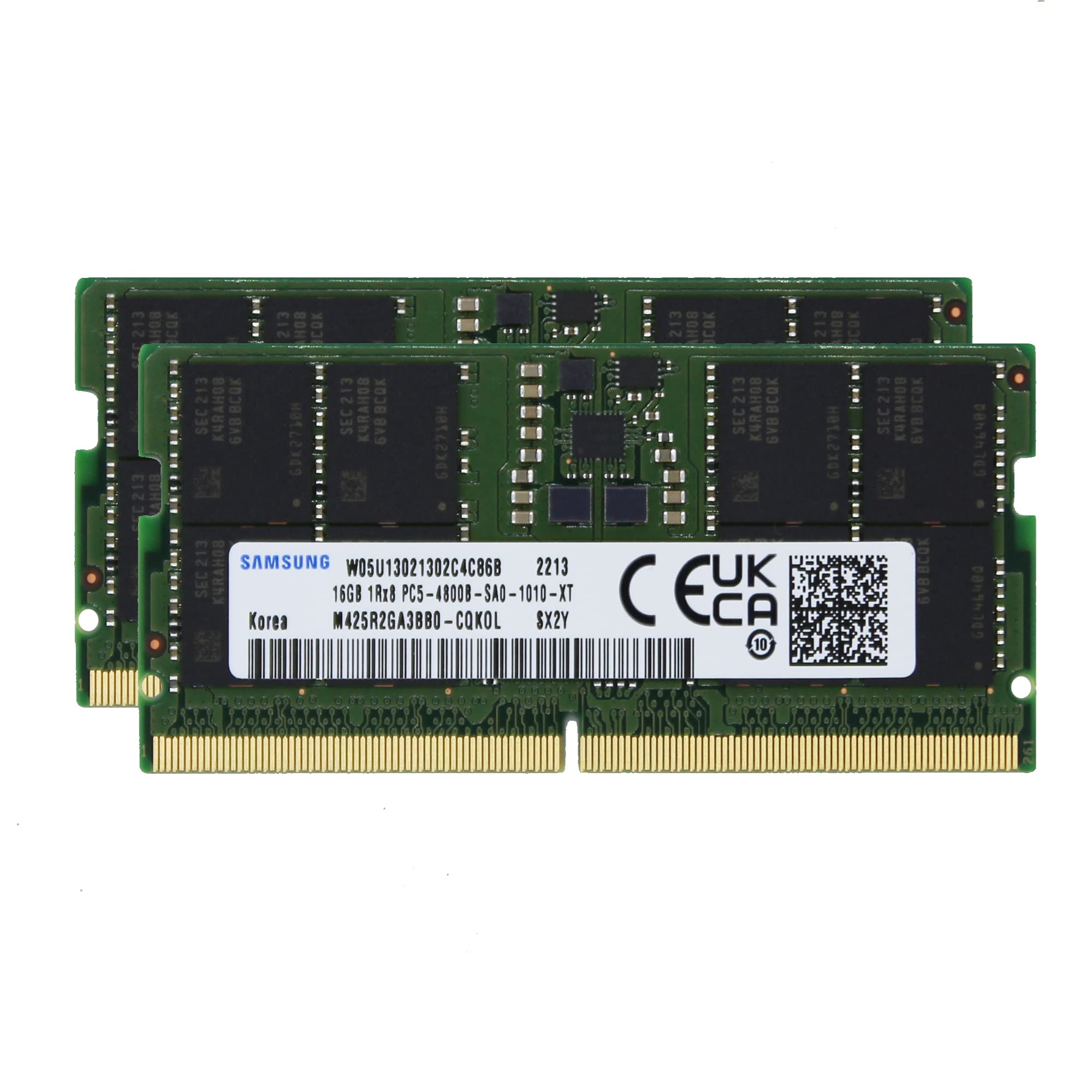 32GB 2x16GB DDR5 4800MHz PC5-38400 SODIMM 1Rx8 CL40 1.1v ノートパソコン ノートブック メモリ RAM M425R2GA3BB
