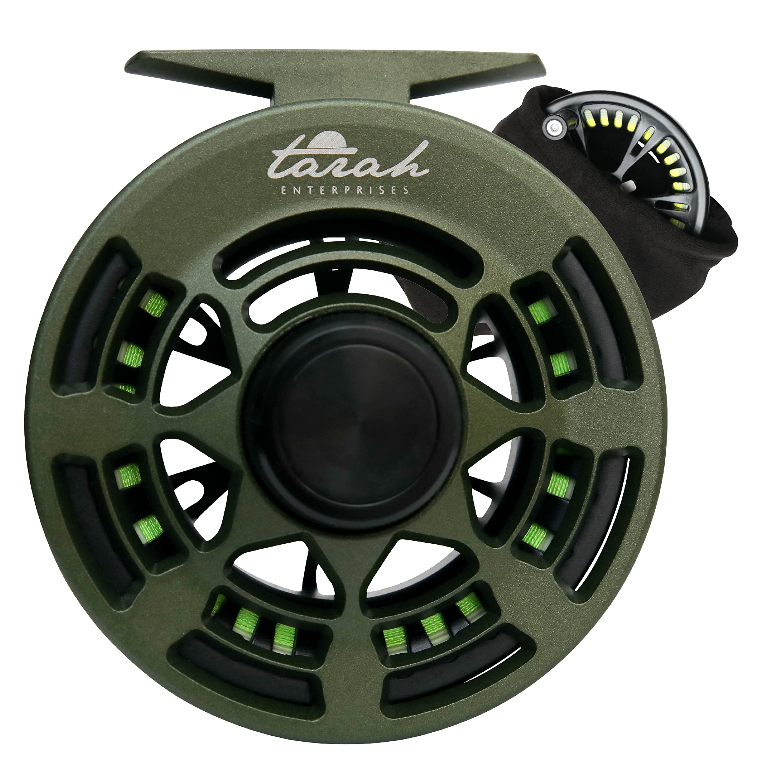 Large Arbor Fly Fishing Reel Lightweight Anti-Rust Cast Iron Body 68wt Right Or Left Hand Retrieve Alteration Accurate