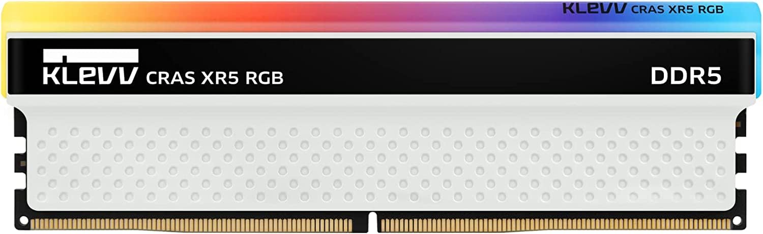 KLEVV デスクトップPCメモリ DDR5-7000MHz PC5-56000 CRAS XR5 RGB 32GB16GBx2 288pin 1.3V SK hynix メモリチップ