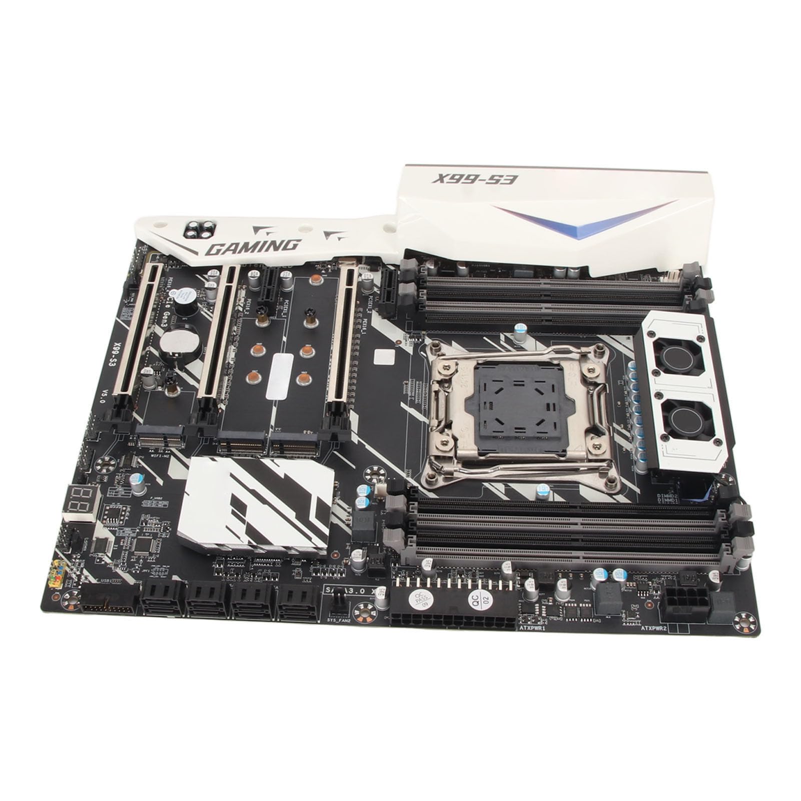 X99-S3 ATX Desktop Motherboard NVME M.2 SSD 4 Channel DDR4 WiFi Gaming Motherboard 256GB Expandable LGA2011 SATA3.0 Comput